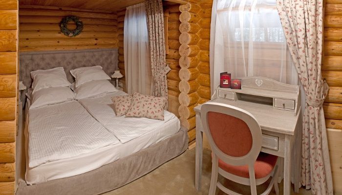 Finnish chalet bedroom