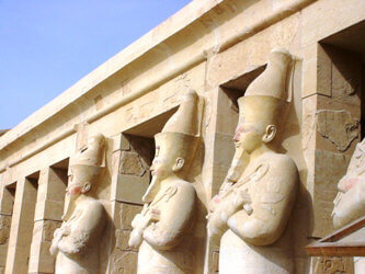 Queen Hatsepsut temple in Egypt