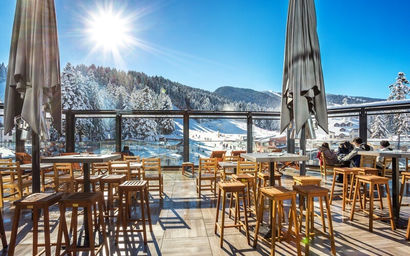 Terrace Bar at Hotel Rila, Borovets